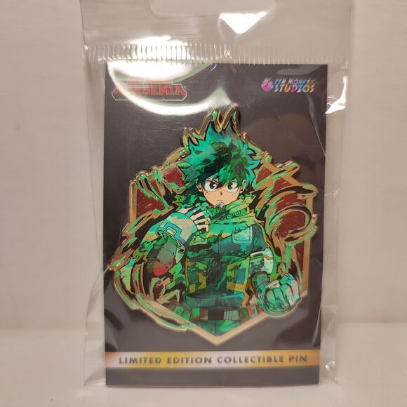 My Hero Academia Midoriya Izuku & Katsuki Bakugo Limited Edition Enamel Pins Set - Picture 3 of 4